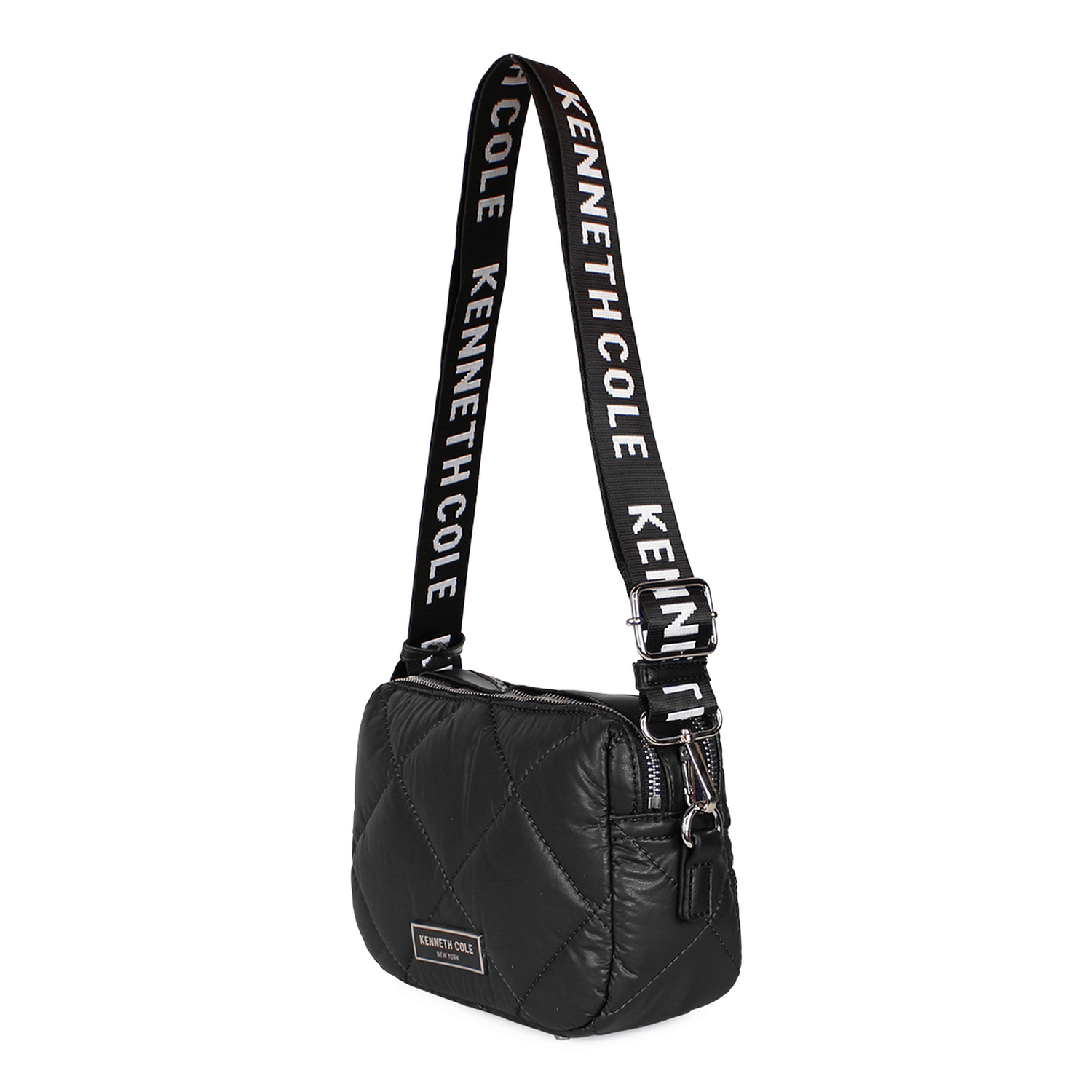 Cartera acolchada Peyton negro