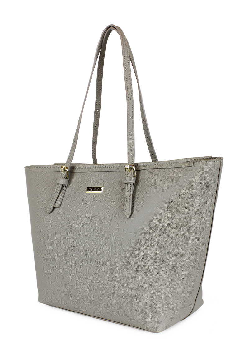 Billetera Trifold gris