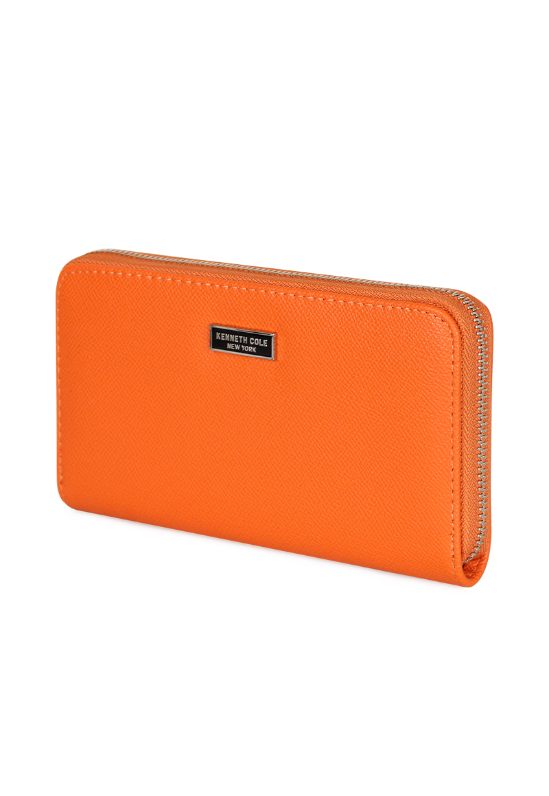Billetera mujer Bessie naranja Kenneth Cole