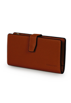 Billetera Vesta marrón