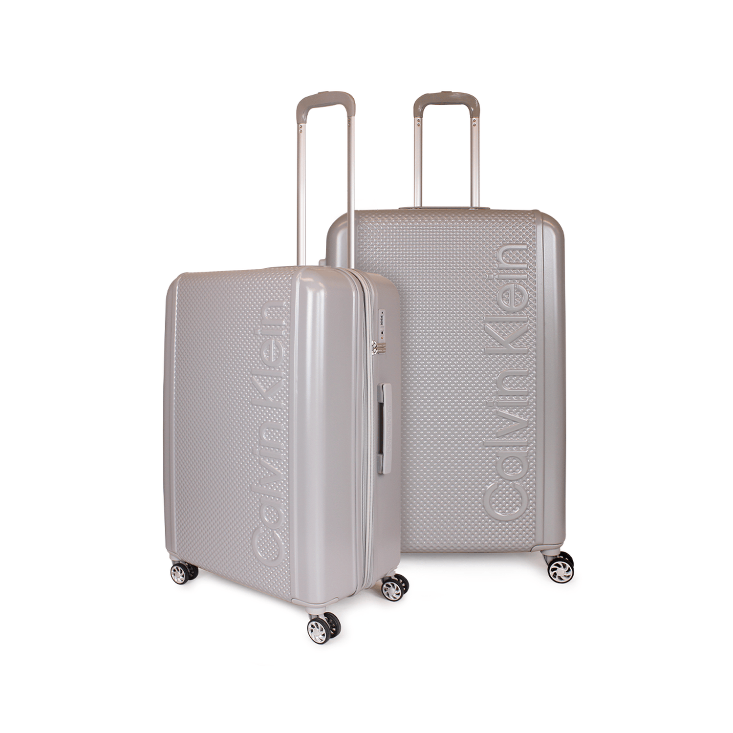 Pack 2 maletas M+L Rome gris
