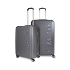 Pack 2 maletas M+L Rome gris oscuro