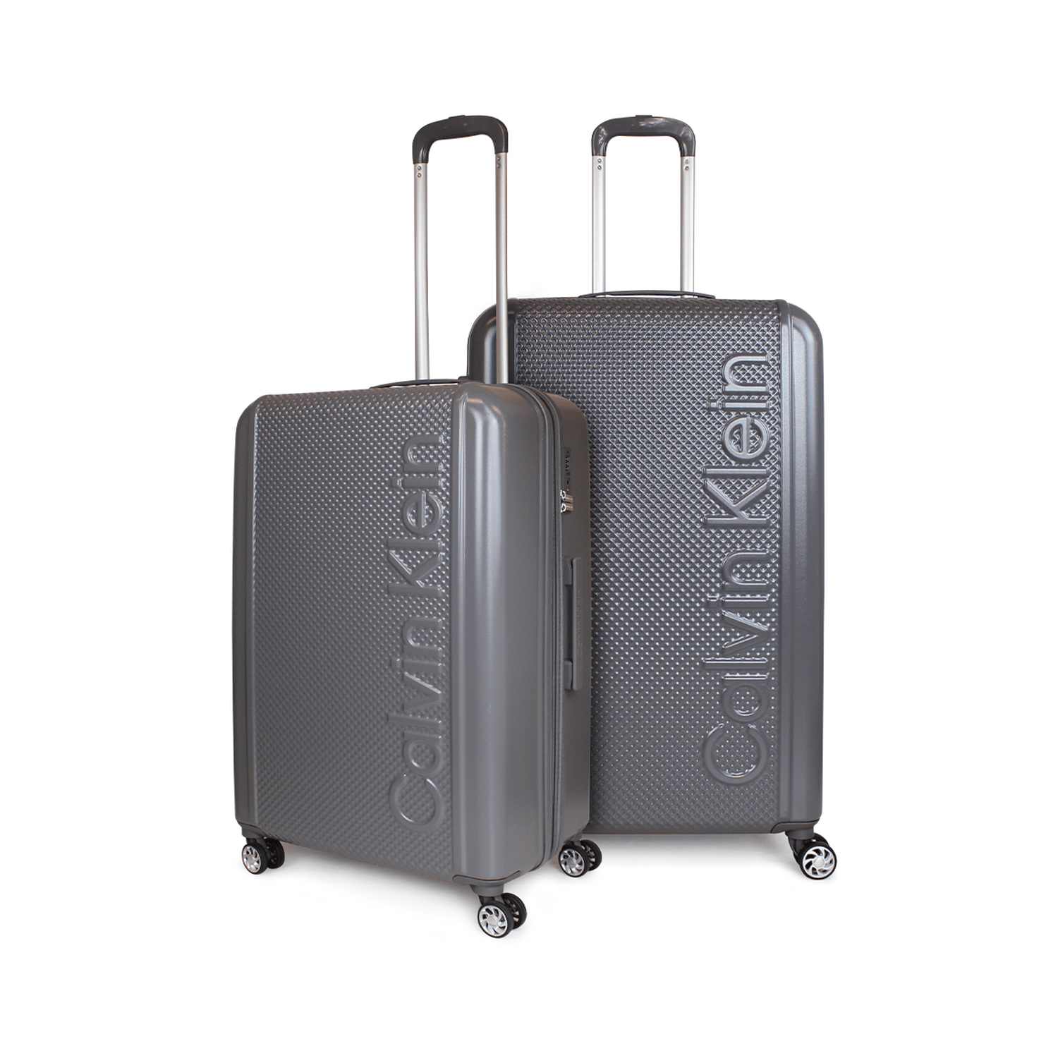 Pack 2 maletas M+L Rome gris oscuro