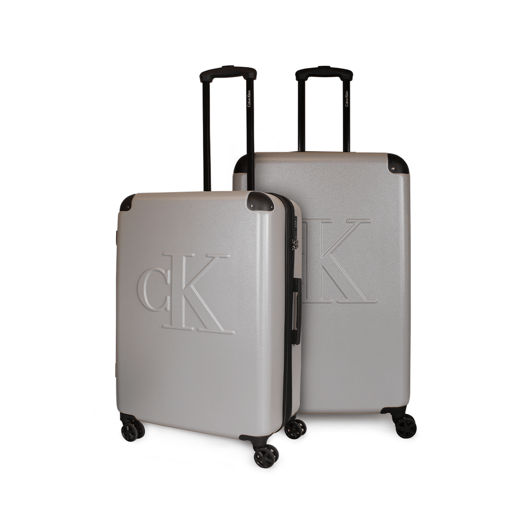 Pack 2 maletas M+L Cadillac gris