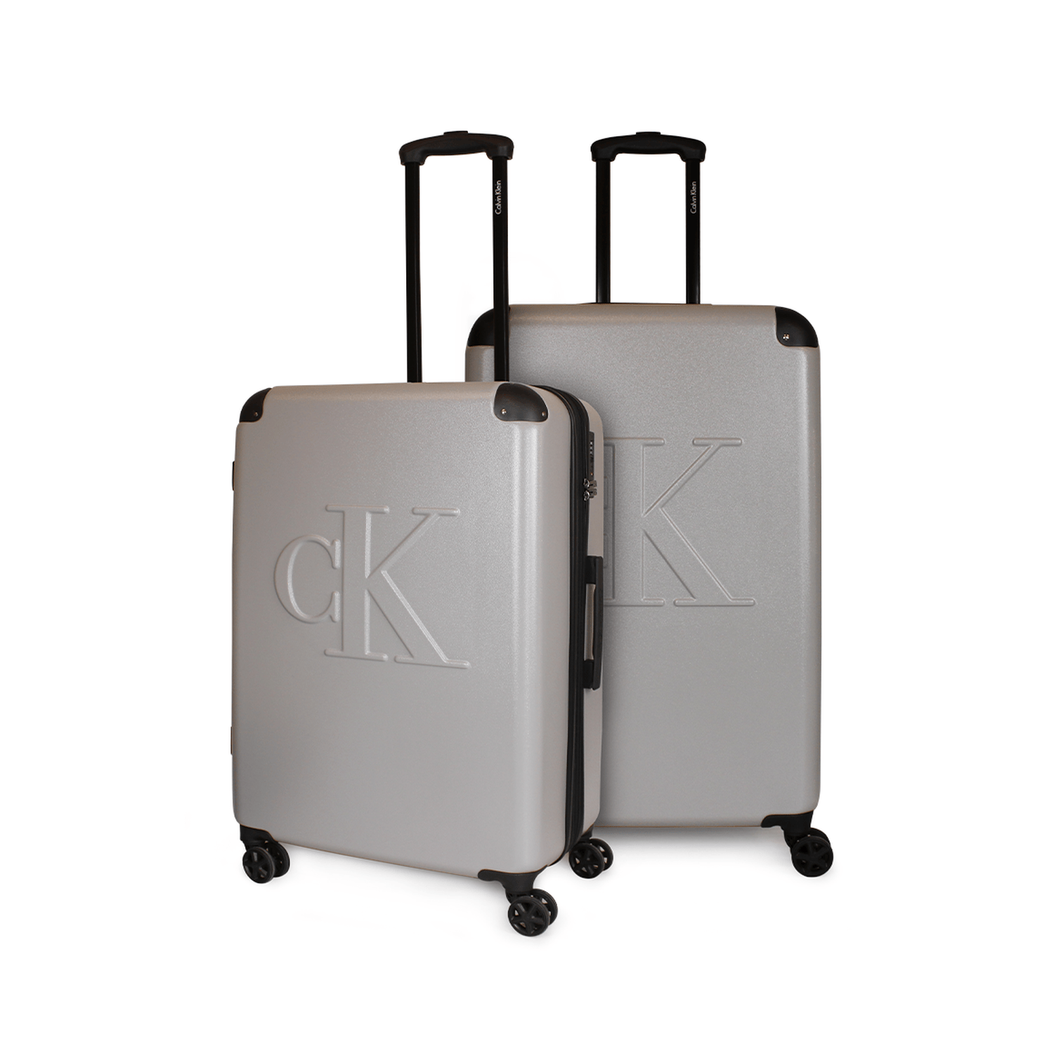 Pack 2 maletas M+L Cadillac gris