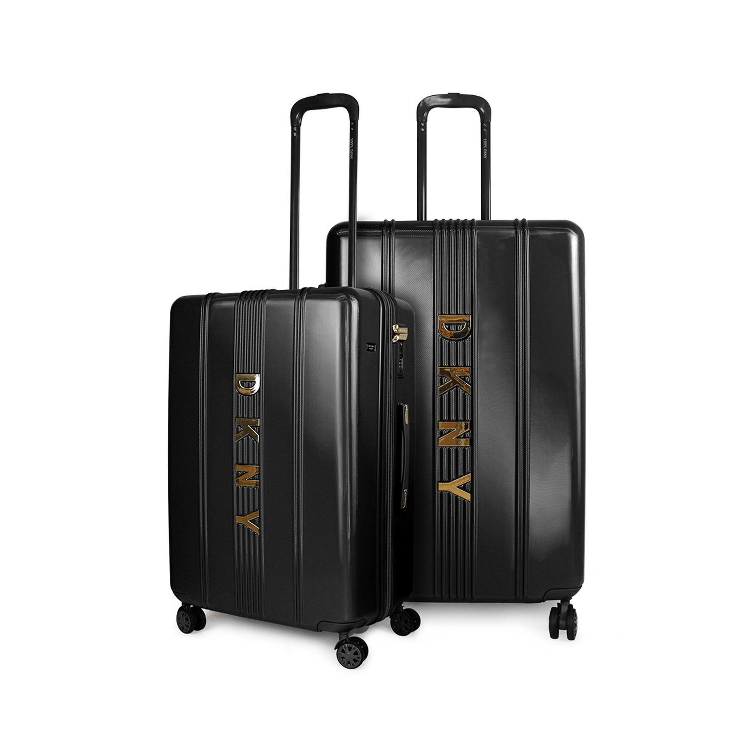 Pack 2 maletas M+L Elite negro
