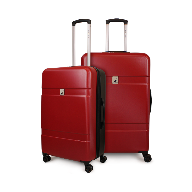 Pack 2 maletas M+L Bora rojo
