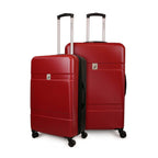 Pack 2 maletas M+L Bora rojo