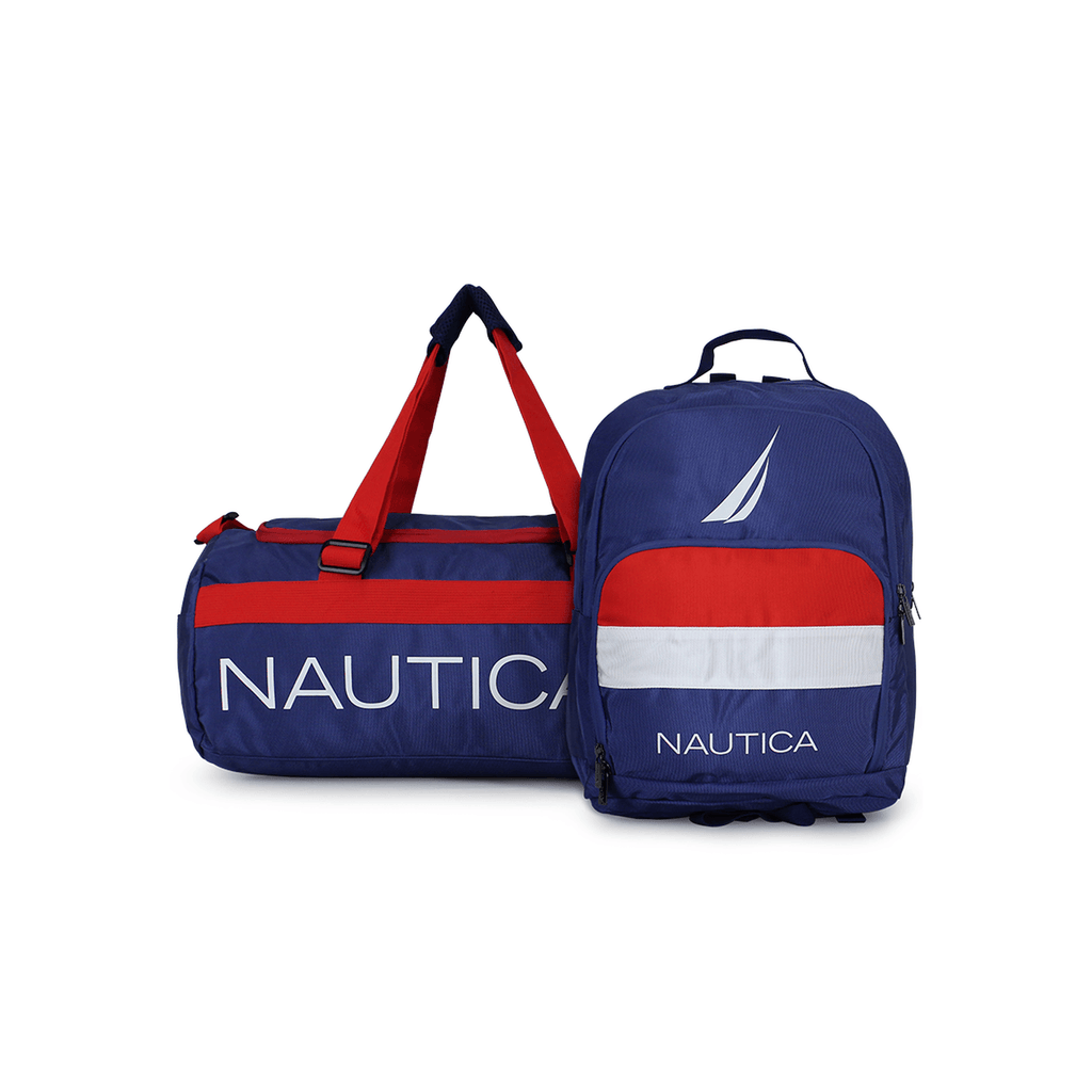 Bolso Valar + Mochila Pólux azul