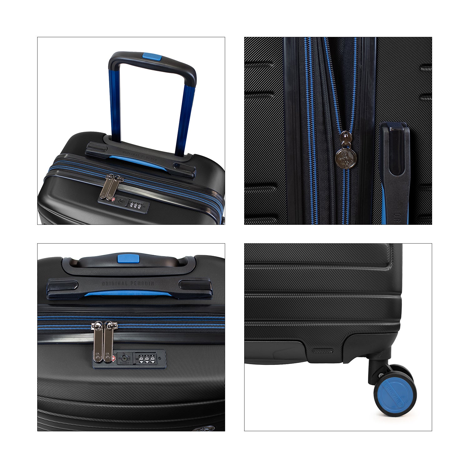 Pack 2 maletas S+L Milan negro