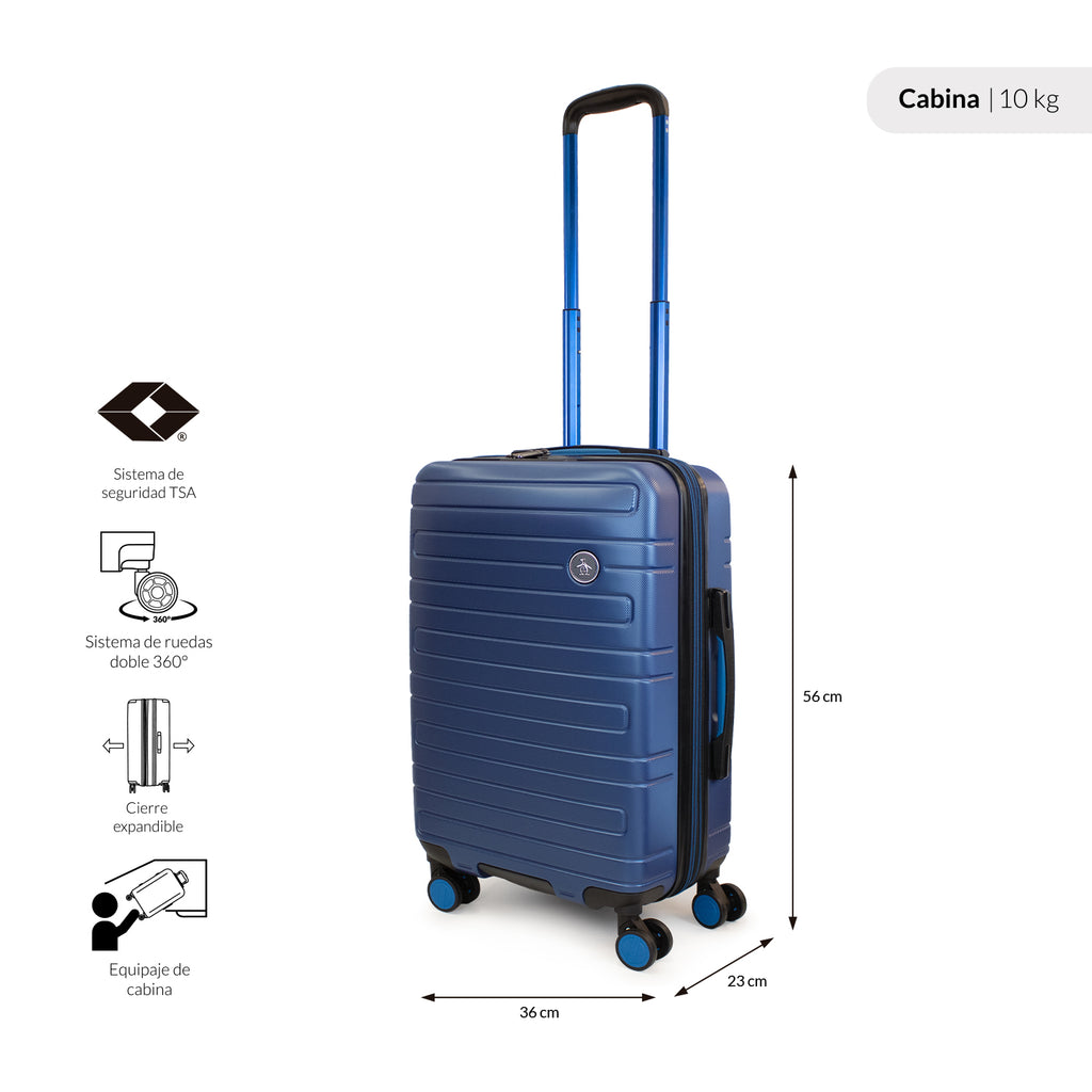 Maleta de cabina Milan azul