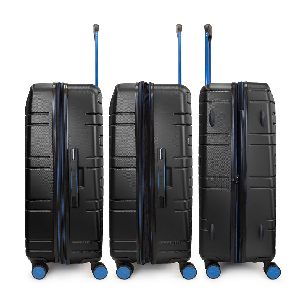 Pack 2 maletas S+L Milan negro