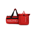Bolso Valar + Mochila Bend rojo