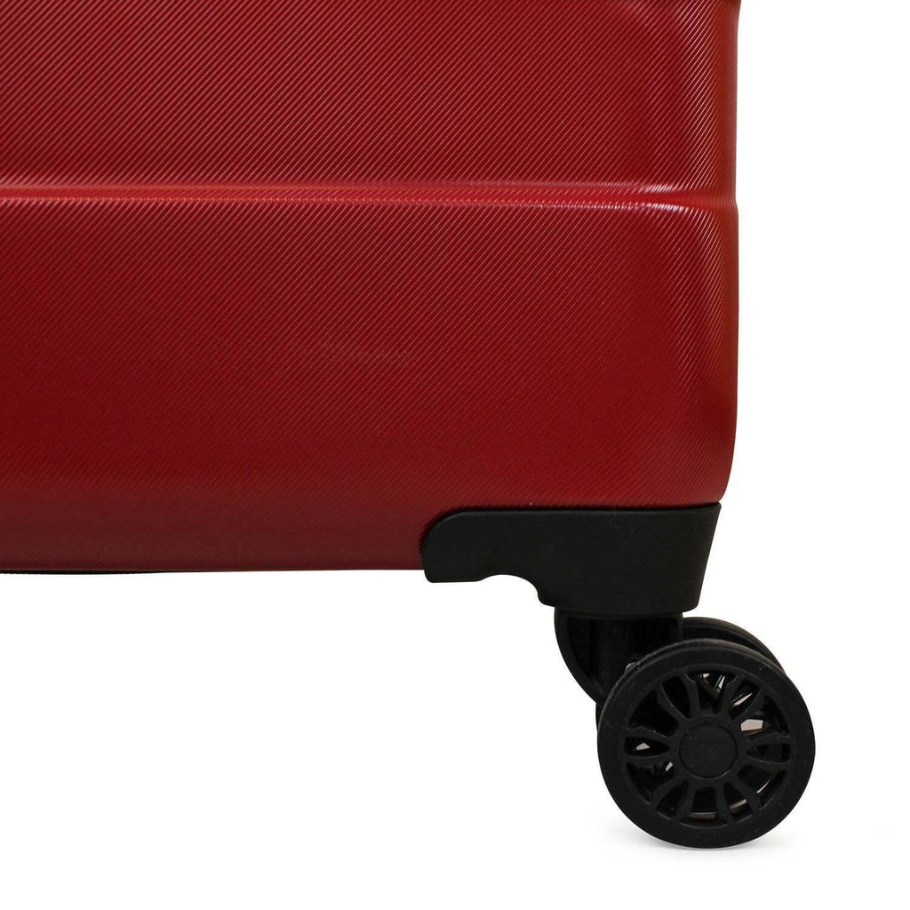Pack 2 maletas M+L Bora rojo