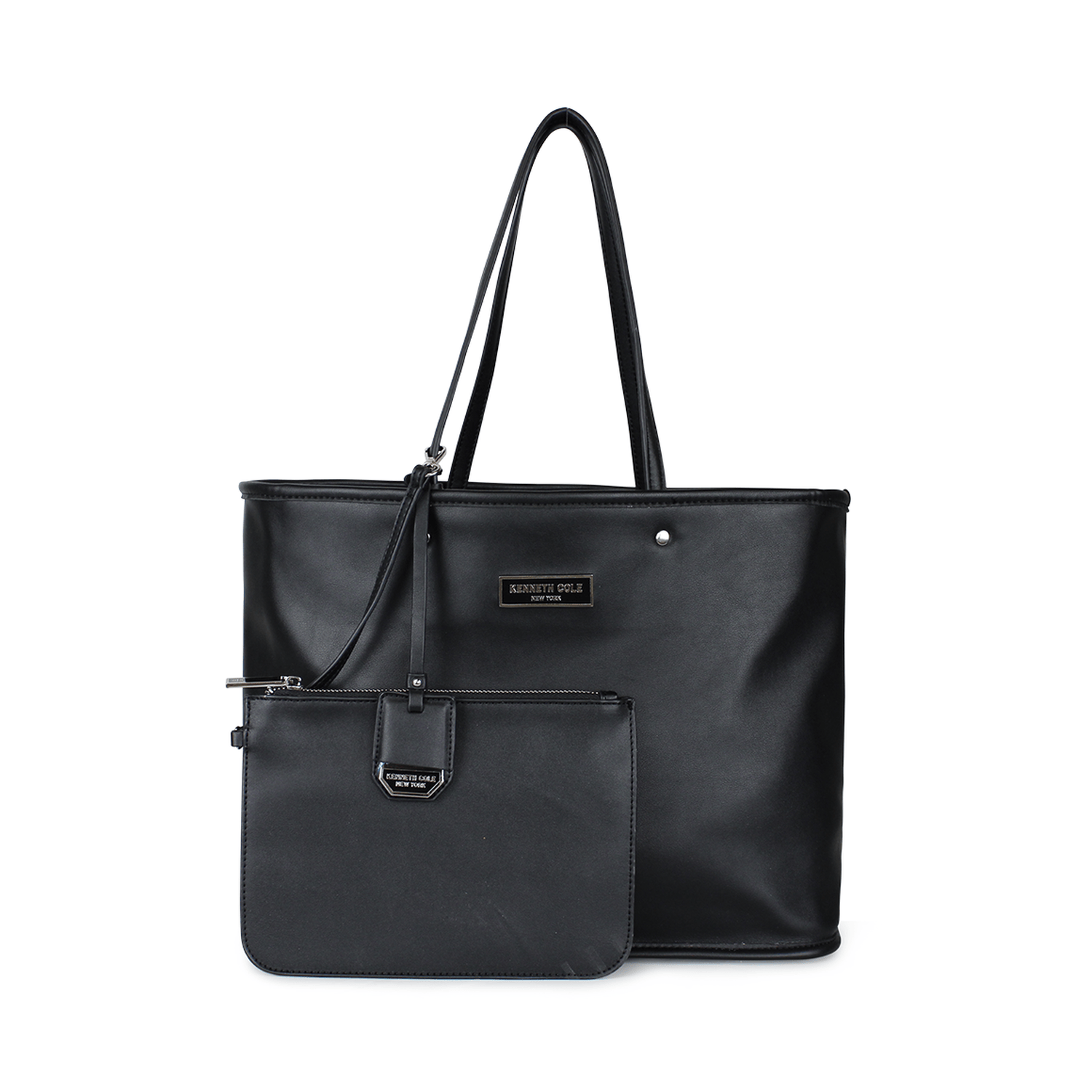 Bolso de mujer reversible con sobre negro