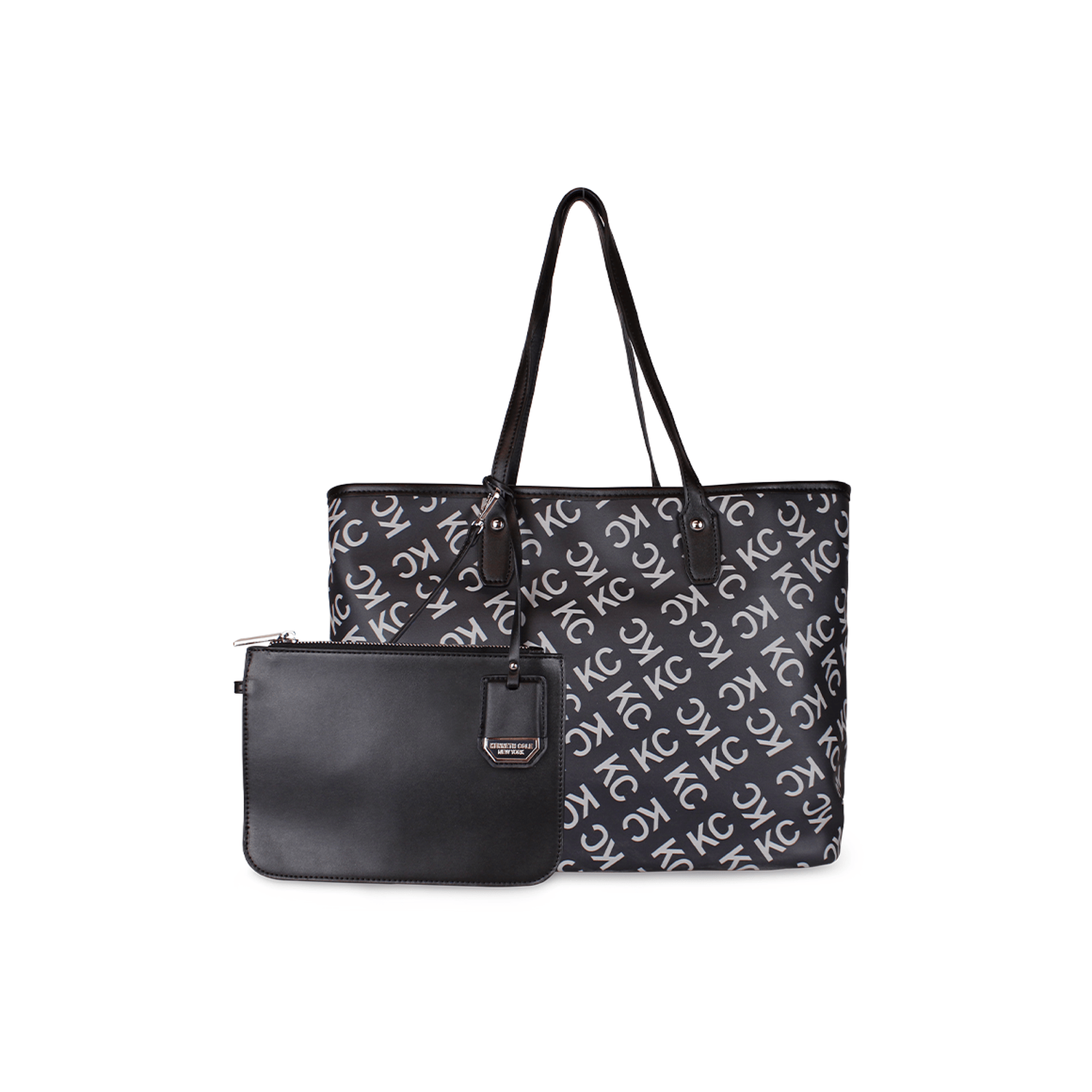 Bolso de mujer reversible con sobre negro