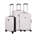 Set 3 maletas S+M+L Bora blanco