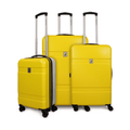 Set 3 maletas S+M+L Bora amarillo