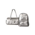 Mochila + Bolso Bolonia gris