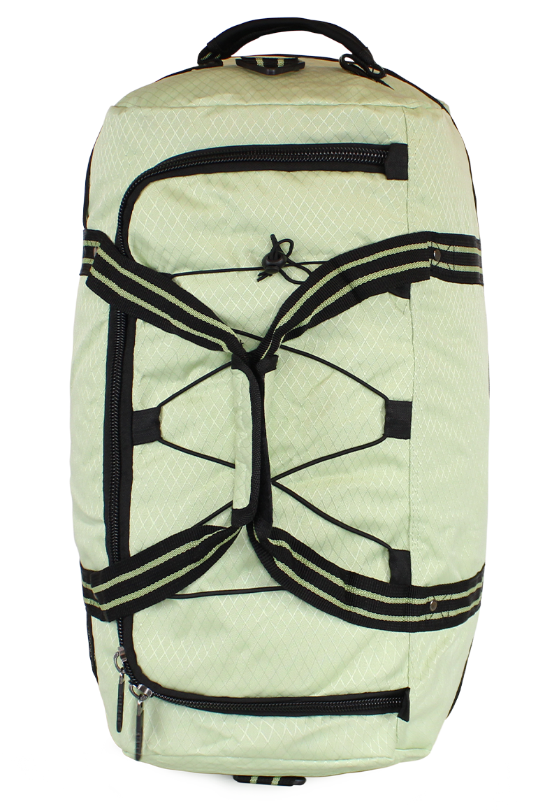 Bolso tipo Mochila con ruedas + Candado Challenger verde