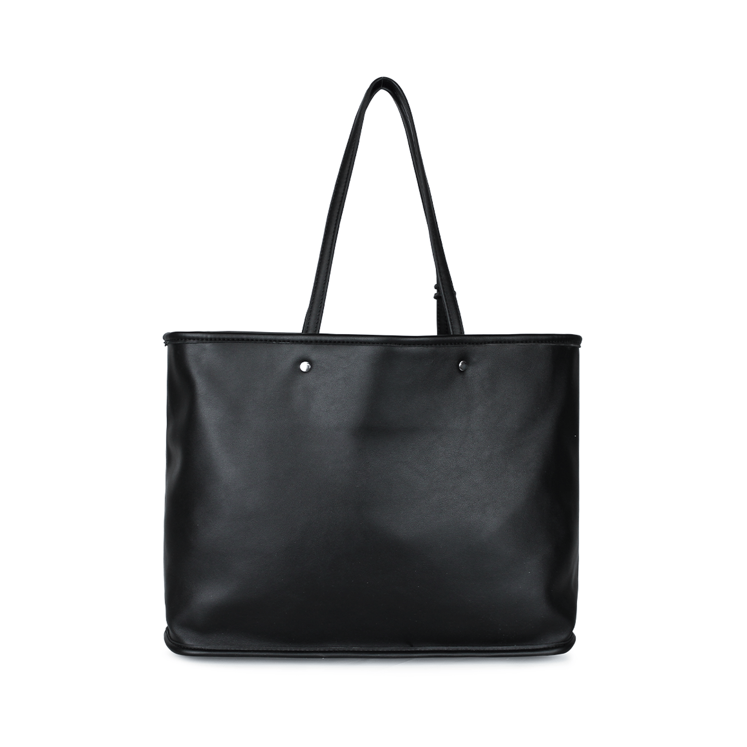 Bolso de mujer reversible con sobre negro