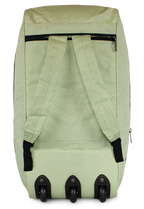 Bolso tipo Mochila con ruedas + Candado Challenger verde
