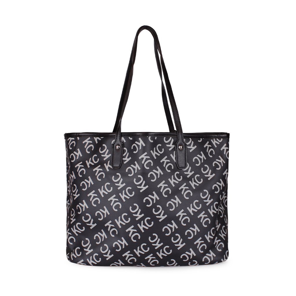 Bolso de mujer reversible con sobre negro
