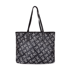 Bolso de mujer reversible con sobre negro
