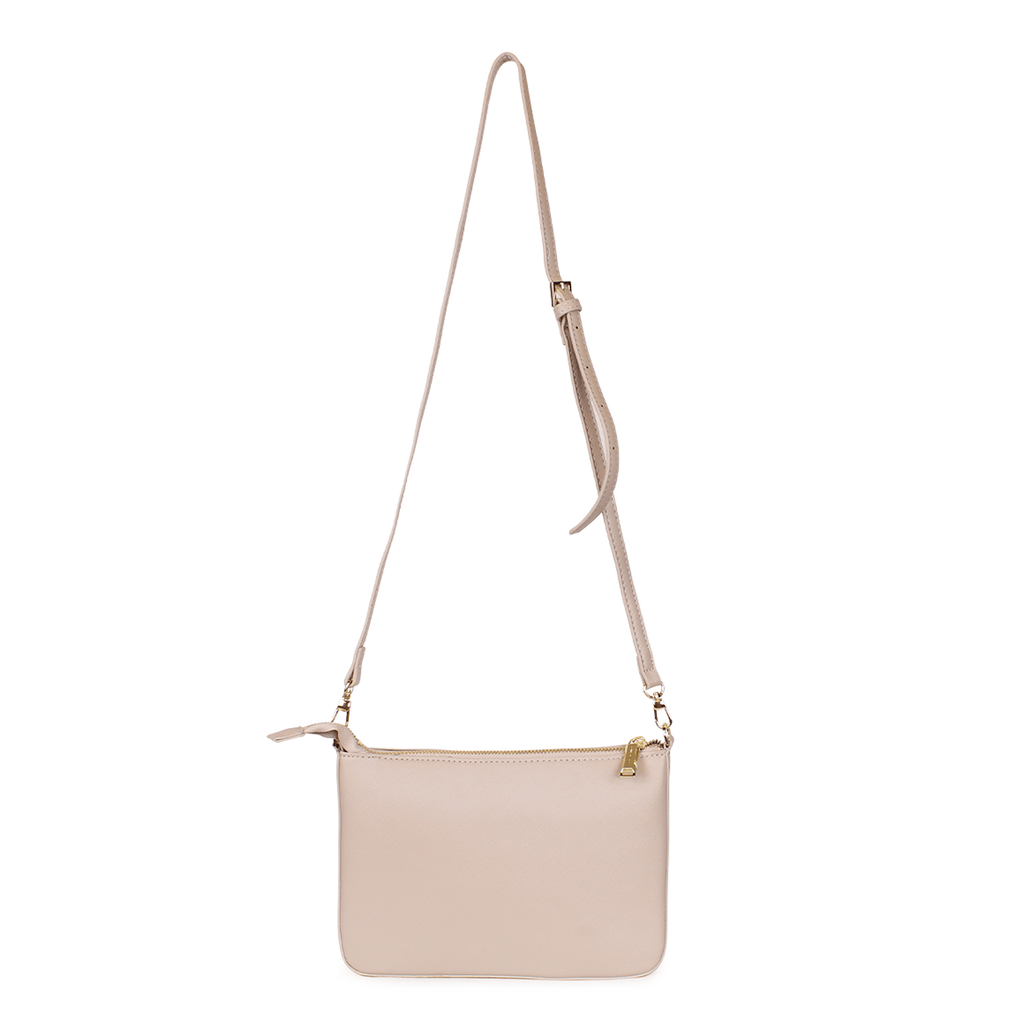 Cartera Jaeda taupé