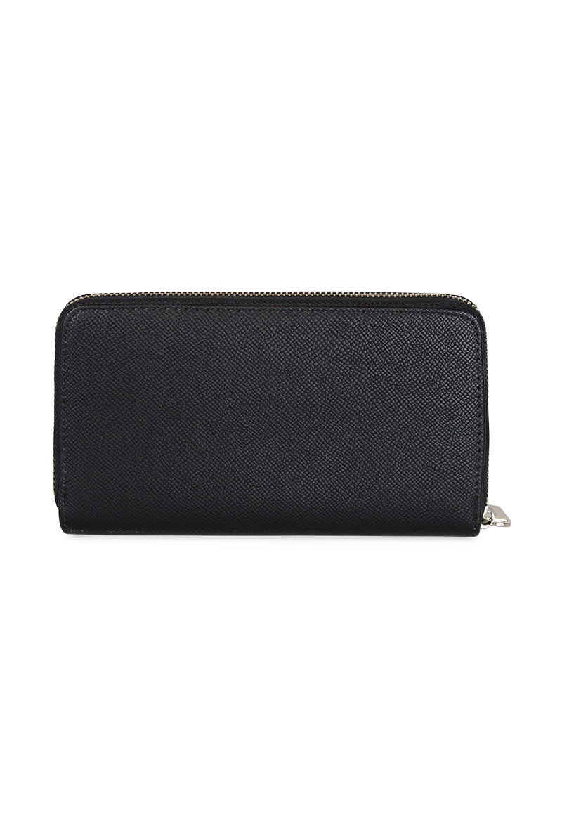 Billetera mujer Bessie negra Kenneth Cole