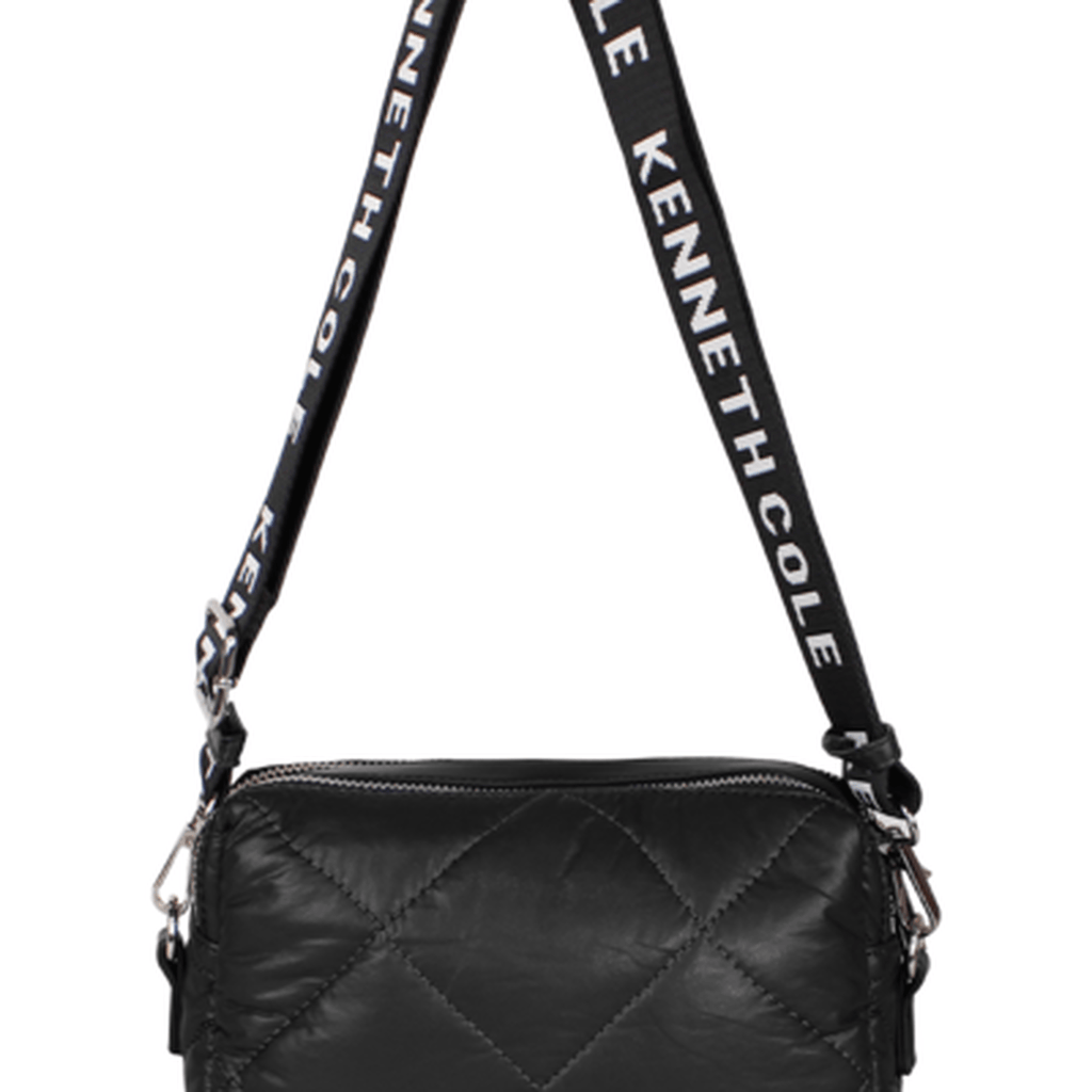 Cartera acolchada Peyton + billetera negro