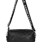 Cartera acolchada Peyton + billetera negro