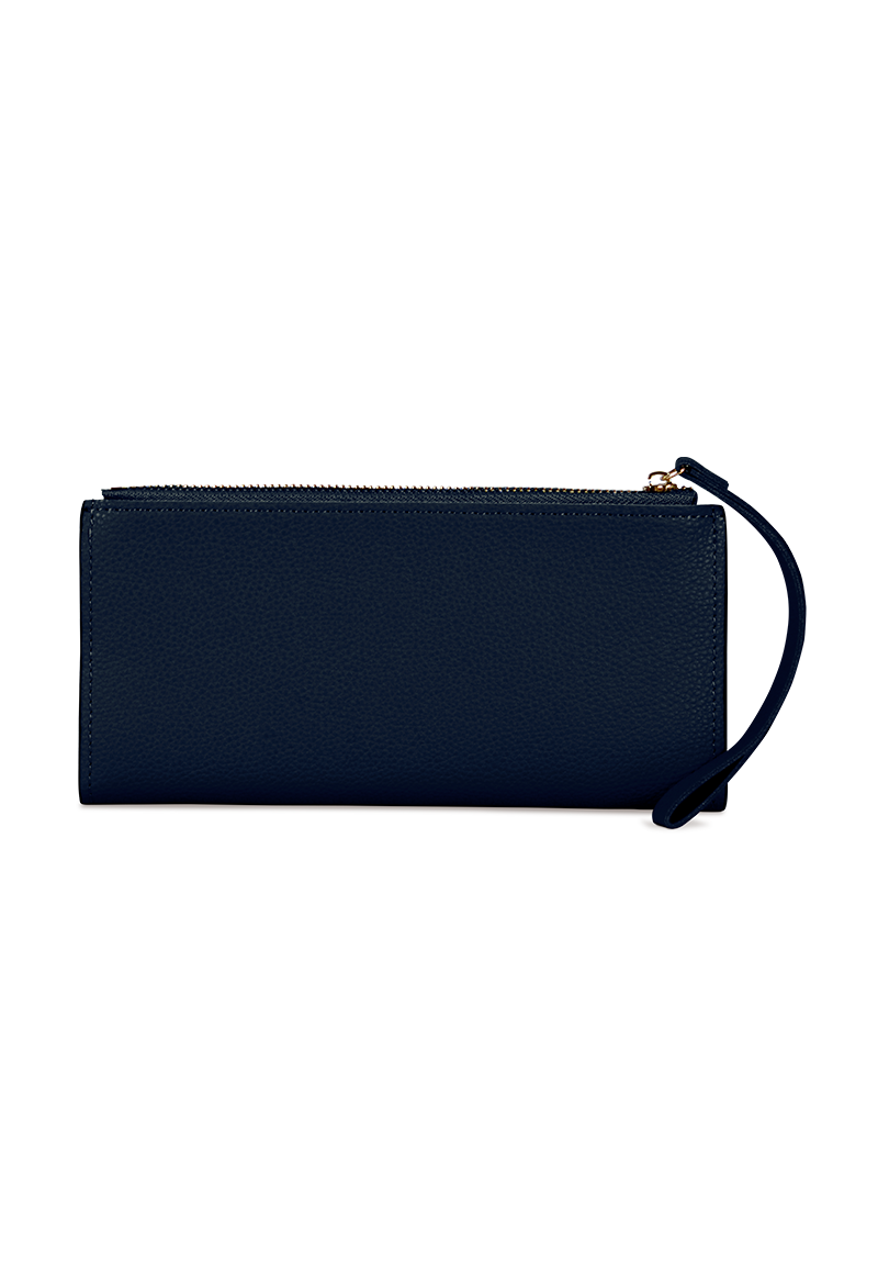 Billetera mujer Delia azul Carven