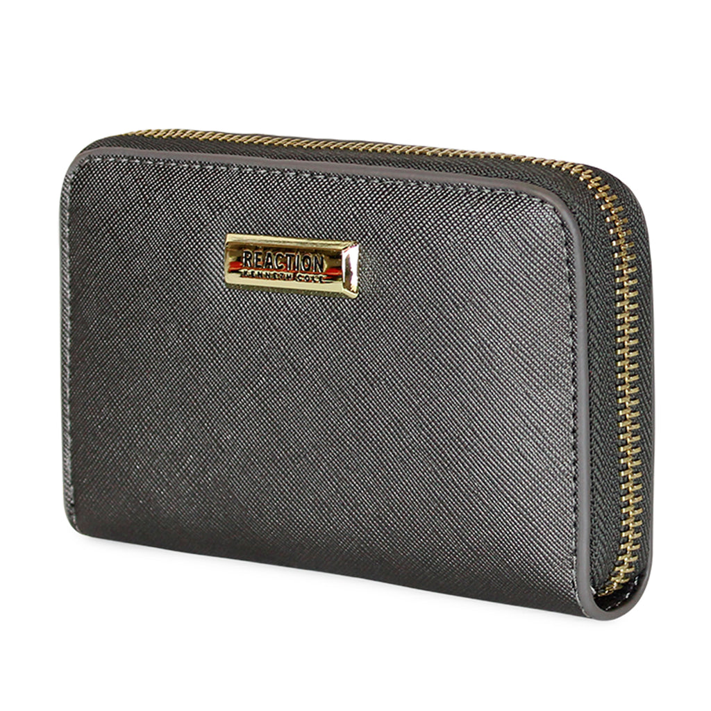 Cartera Tempo + Billetera Trifold gris
