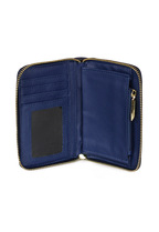 Billetera mujer Trifold azul Kenneth Cole