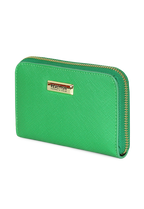 Billetera mujer Trifold verde Kenneth Cole