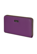 Billetera mujer Bessie morada Kenneth Cole