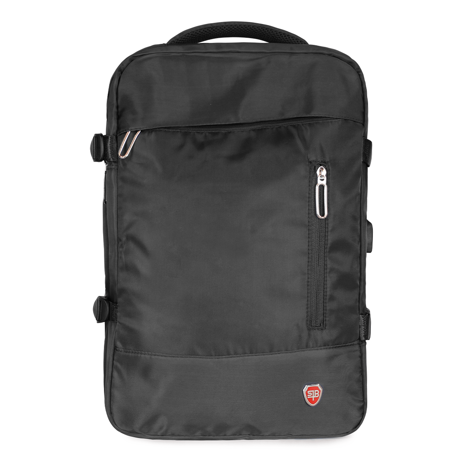 Mochila Viral con usb negro