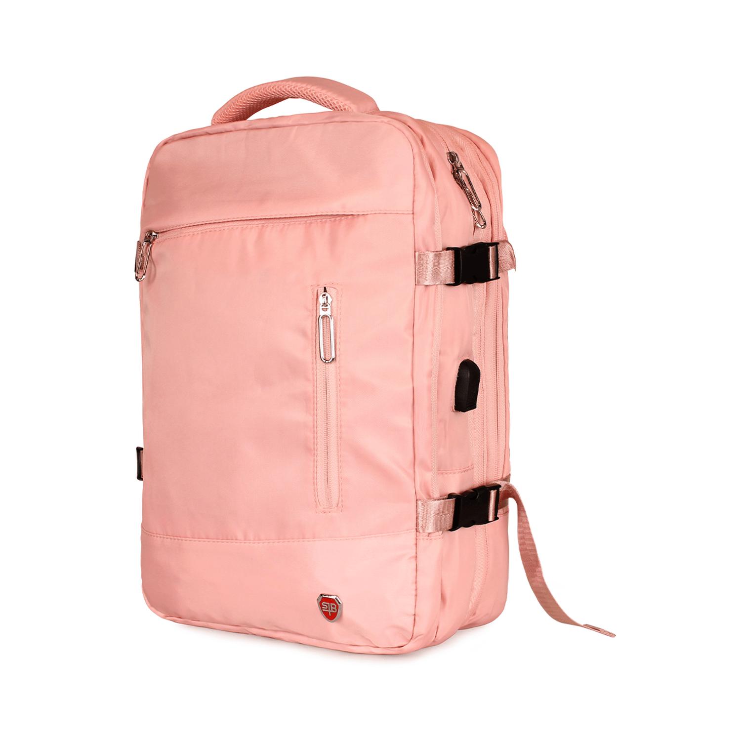 Mochila Viral da con usb rosa