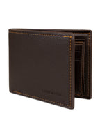 Billetera hombre Bruno café oscuro con monedero Carven Paris