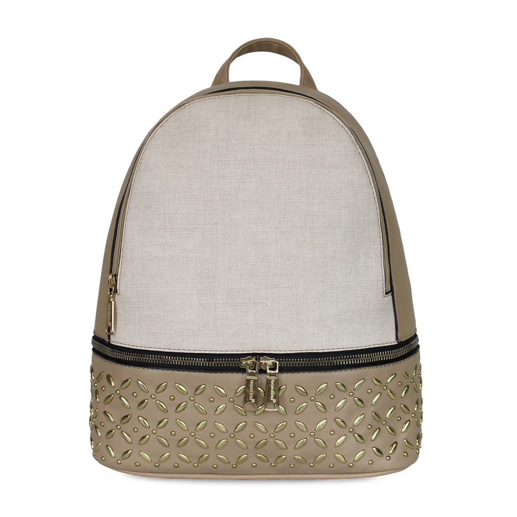 Mochila Prisma beige