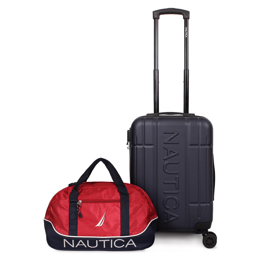 Pack Maleta cabina Amsterdam 10k + Bolso Mannar Nautica azul
