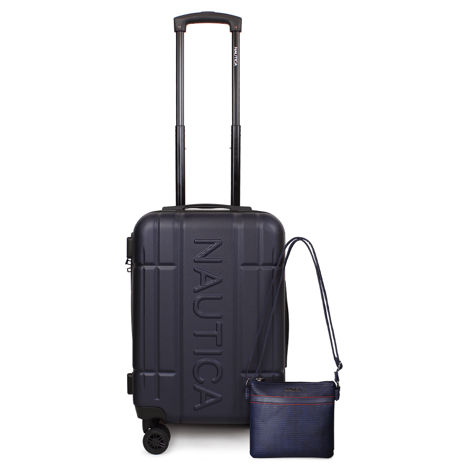 Pack Nautica Maleta cabina Amsterdam + Crossbody Leeway azul