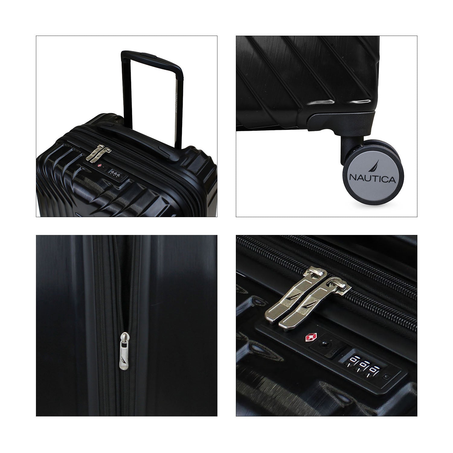 Pack 2 maletas M+L San Blas negro