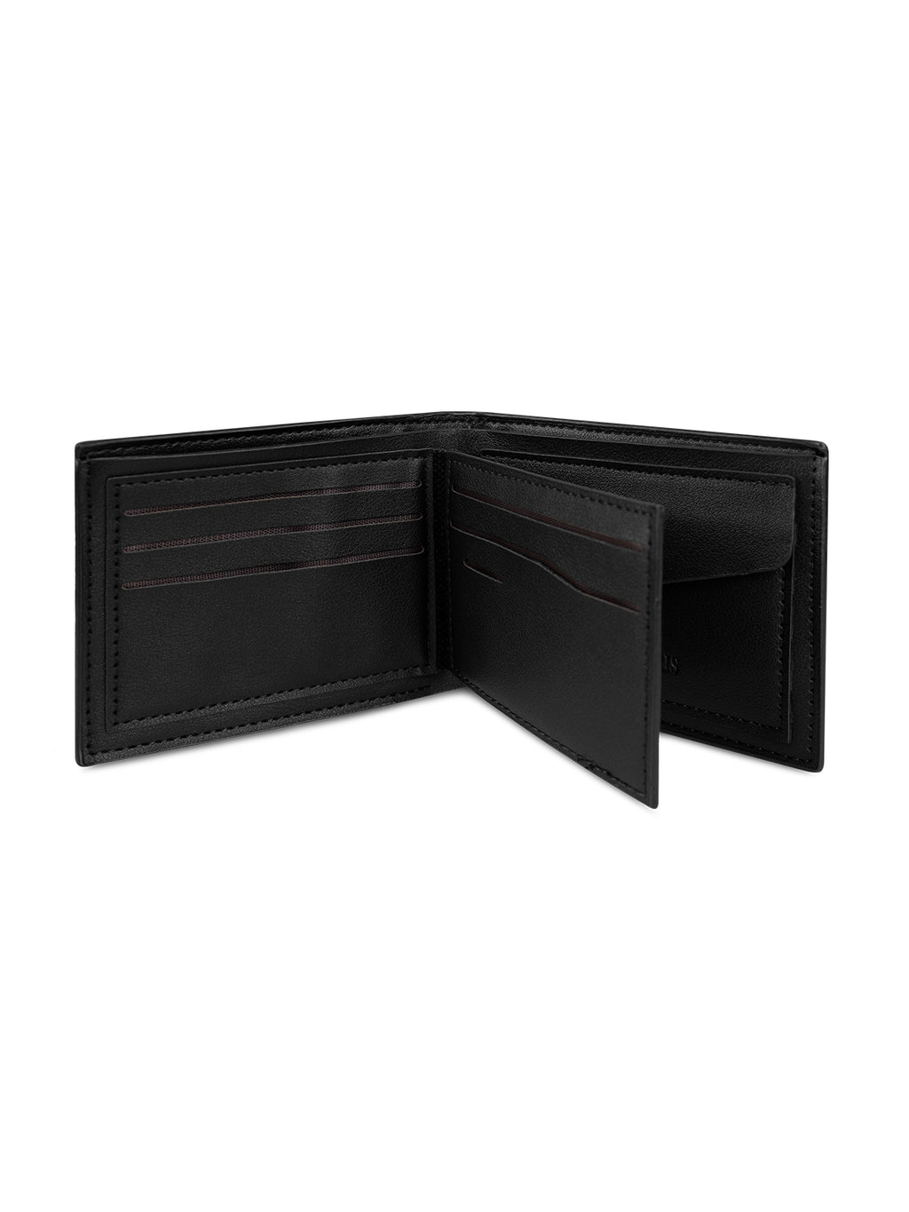 Billetera hombre Enzo negra con monedero Carven Paris
