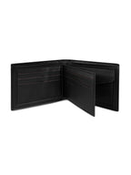 Billetera hombre Enzo negra con monedero Carven Paris