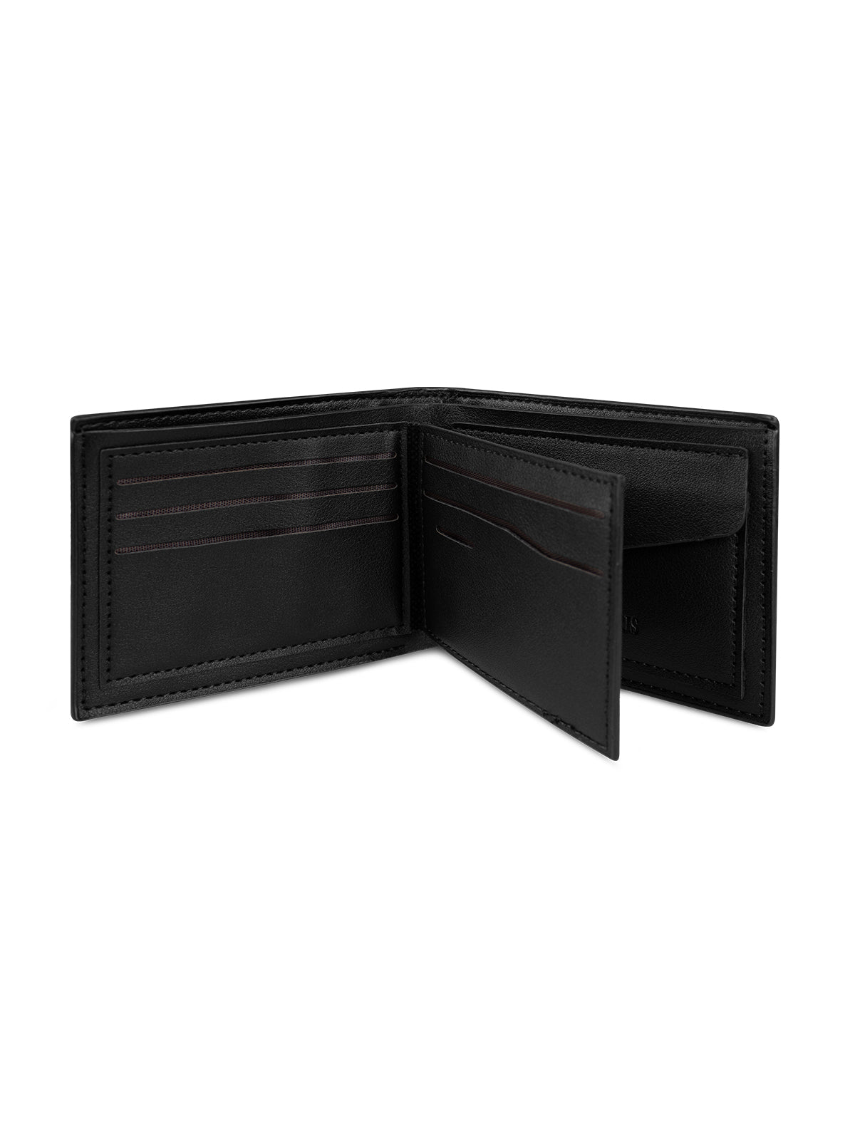 Billetera hombre Enzo negra con monedero Carven Paris