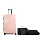 Pack Maleta Grande Soho rosada + Set 6 organizadores de Viaje DKNY
