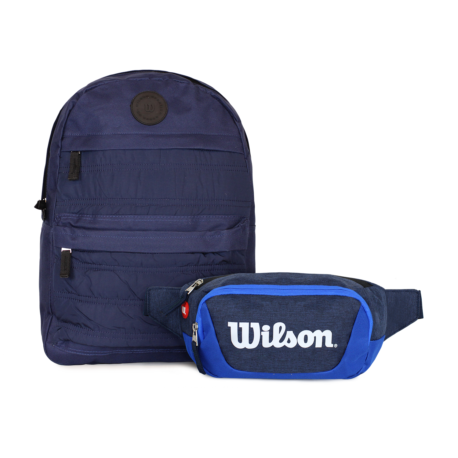 Pack Mochila Kansas + Banano Vindex azul