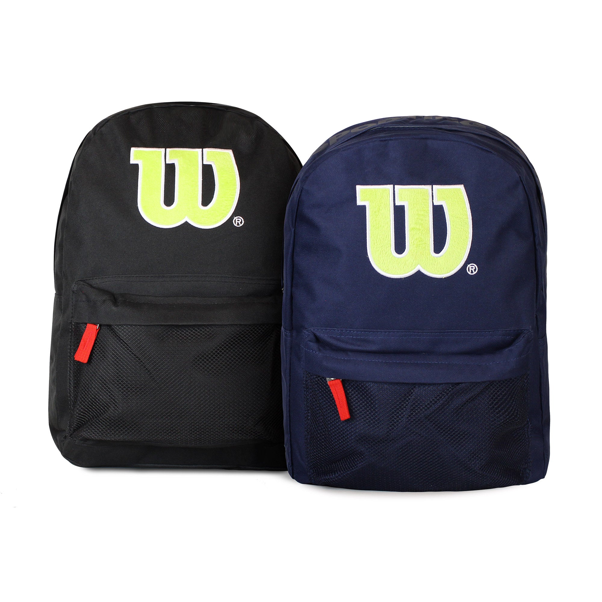 Pack 2 mochilas San Diego negra y azul